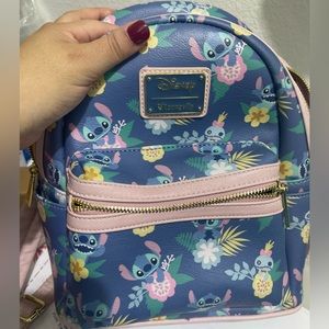 Loungefly Lilo and stitch mini backpack.
